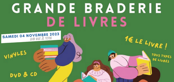 GRANDE BRADERIE DE LIVRES